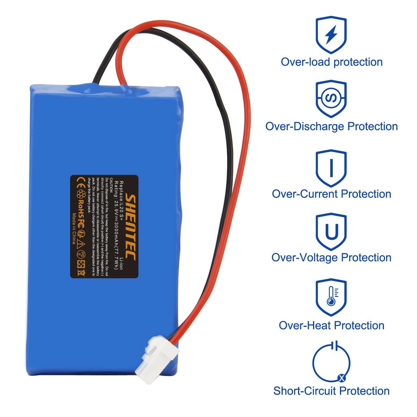 txt
Akumulator Li-Ion do kosiarki SHENTEC kompatybilny z Ambrogio Wipers Techline 015E00600A Ambrogio L15, L15 Deluxe, L20 b, L20 Deluxe, L20 Twenty, L20e Lite, i70, i100S, i130S, Next Tech D1