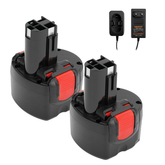 SHENTEC 9.6V 4000mAh akumulator Ni-MH do Bosch BAT048 BAT100 PSR 960 GSR 9.6 BPT1041