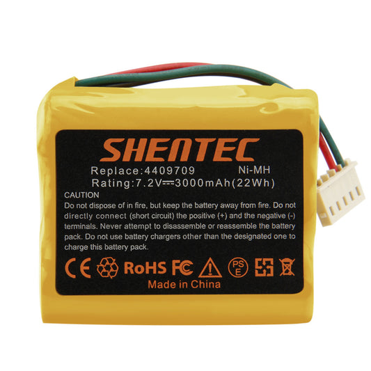 SHENTEC 7.2V 3.0AH Ni-MH Bateria Do iRobot Braava 390 380T 390T 380 4409709 Mint Plus 5200