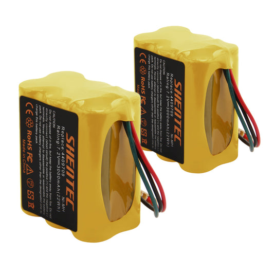 SHENTEC 2x 3.0AH 7.2V Ni-MH Akumulator Do iRobot Braava 390 380T 390T 4409709 Mint Plus 5200C