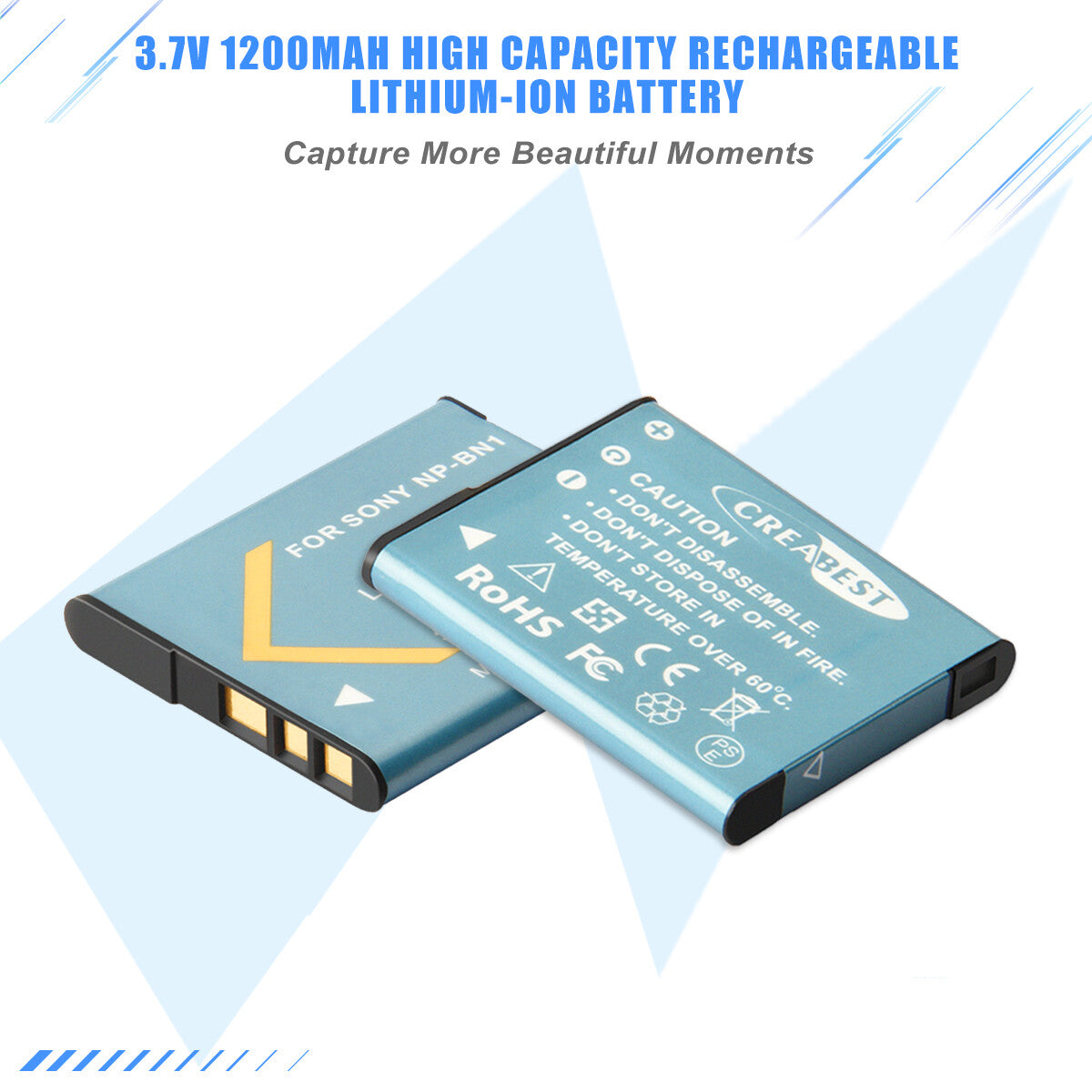2 Szt. Ładowarki Akumulatorów NP-BN1 Do Sony Cyber-Shot DSC-W310 W800 W320 W350 W380