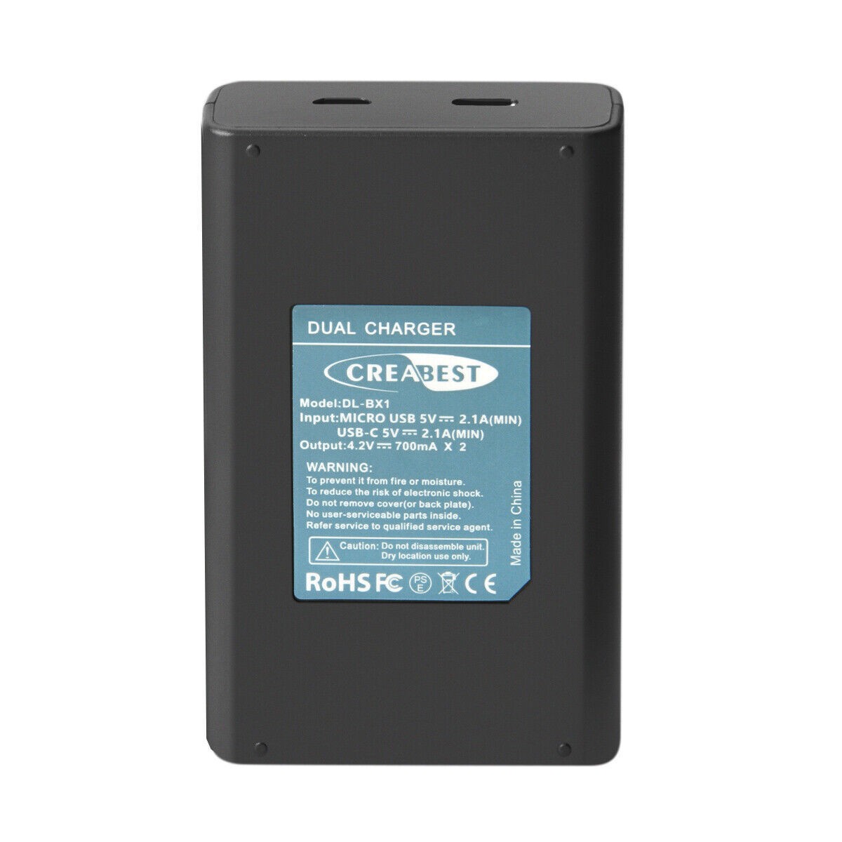 SHENTEC Zestaw 2 Akumulatorów NP-BX1 Do Sony DSC-RX100, HX300, H400, WX350, WX400, HX50V, HX60