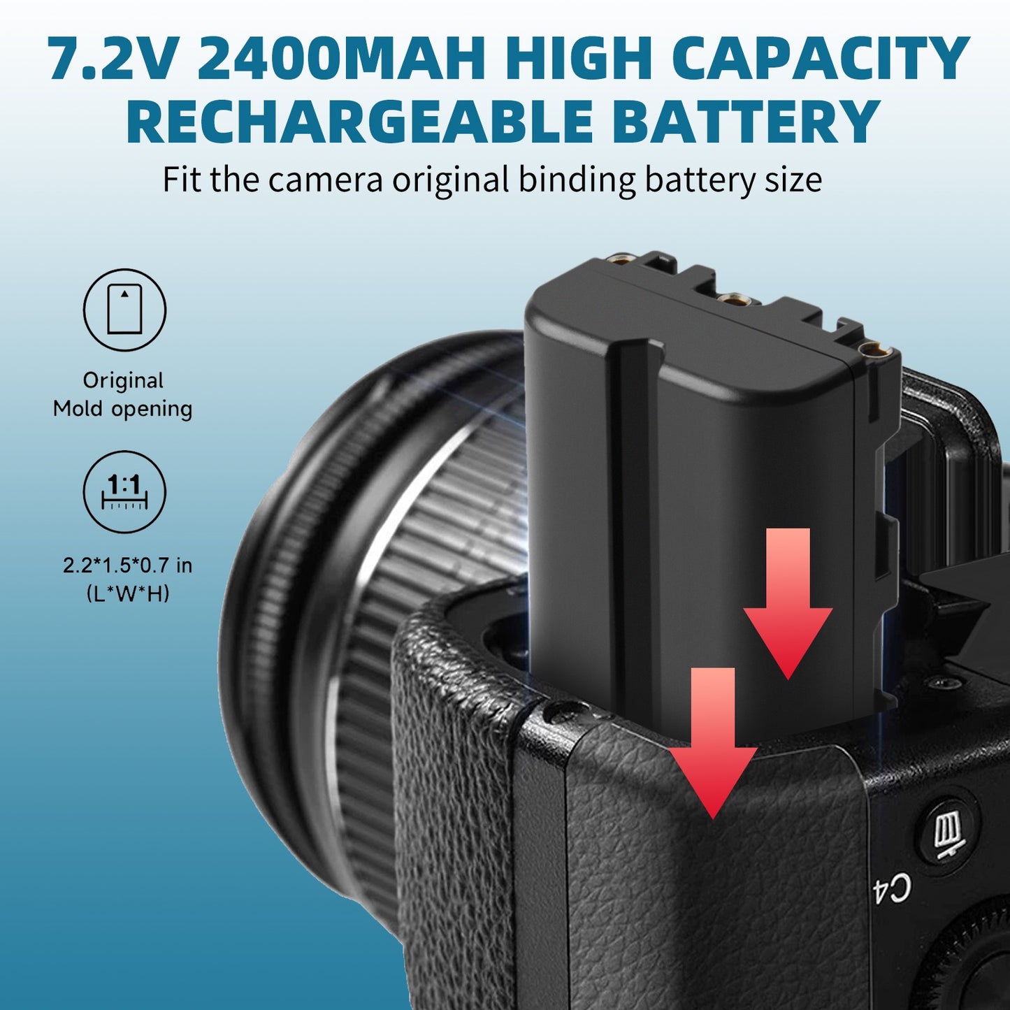 SHENTEC 2x Akumulatory NP-FM500H +Ładowarka do Sony Alpha DSLR/SLT A57 A68 A58 A300K/N A100