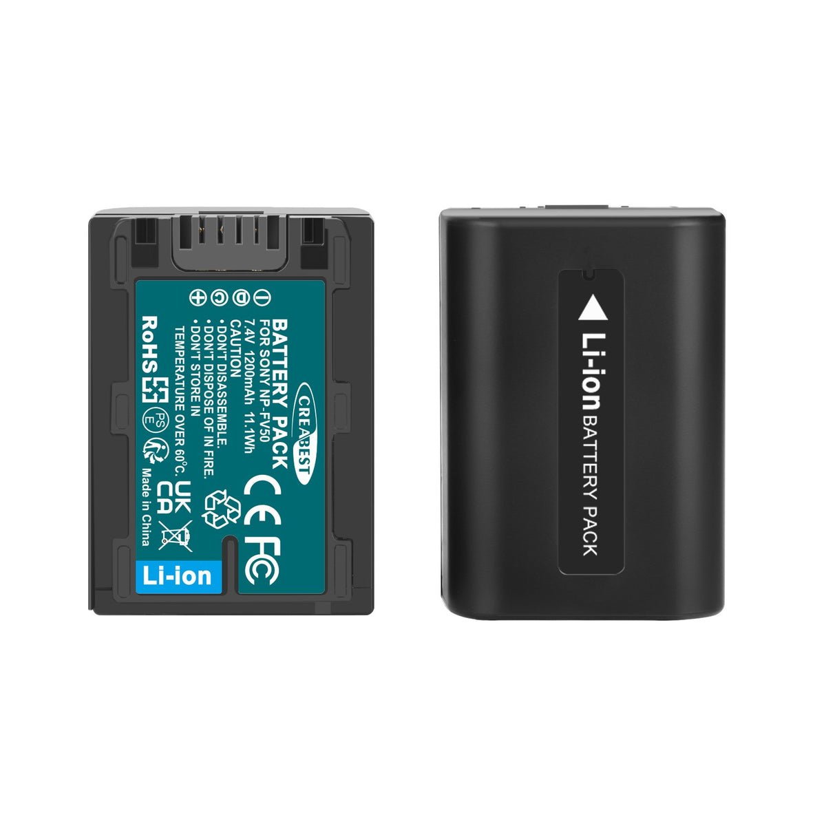 2x Akumulator NP-FV50 NP-FV30 NP-FV70 + ładowarka do Sony NP-FV100 NP-FV90 HDR-CX110