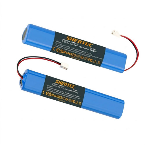 2 szt. 10,8V 2500mAh akumulator zamienny Ni-MH do rolet solarnych i okien dachowych Velux 946933 (z kablem i wtyczką)
