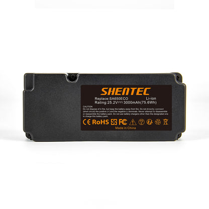 SHENTEC 3000mAh 25.2V Akumulator Li-ion Do 0862622 862601 Garden Feelings 862618 INR19/65
