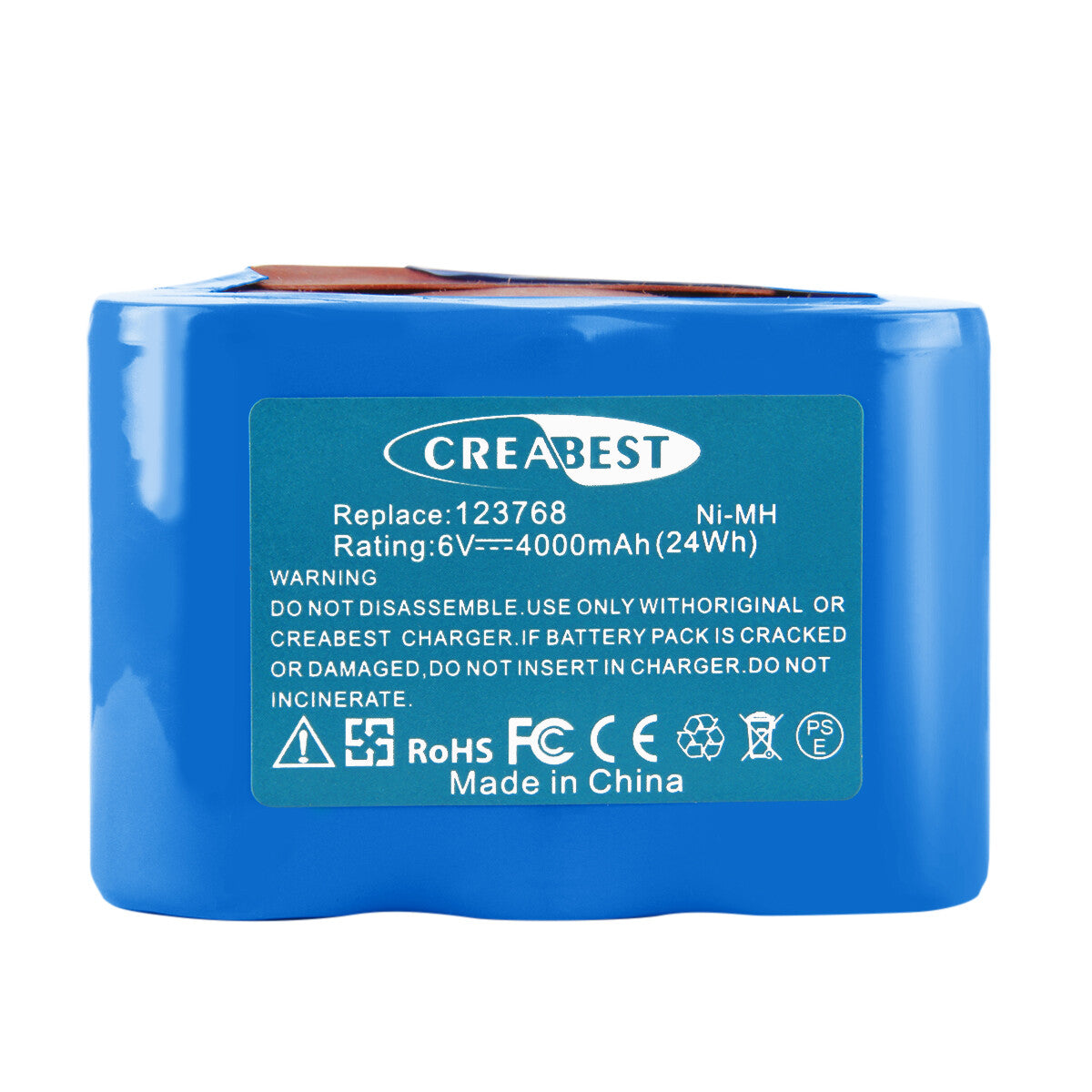 SHENTEC 4000mAh 6V AKUMULATOR Ni-MH DO ULO BOX EBL 801 123768 93230 5 VYRR