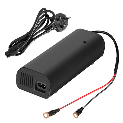 SHENTEC Ładowarka do akumulatorów LiFePO4 14,6V 20A do baterii litowo-żelazowo-fosforanowych 12V z zaciskami M8 i krokodylkami