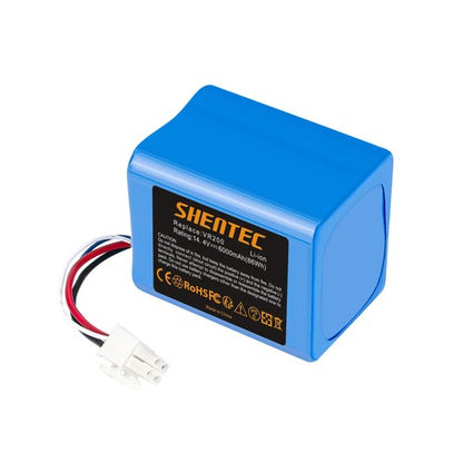 SHENTEC 6000mAh 14.4V Li-ion Akumulator Do Vorwerk Kobold VR200 20884-1 4NCR18650P2-C001A