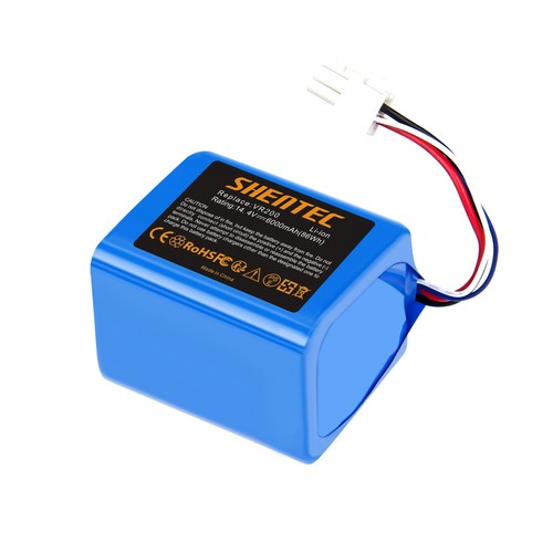 SHENTEC 6000mAh 14.4V Li-ion Akumulator Do Vorwerk Kobold VR200 20884-1 4NCR18650P2-C001A