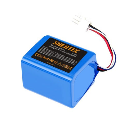 SHENTEC 6000mAh 14.4V Li-ion Akumulator Do Vorwerk Kobold VR200 20884-1 4NCR18650P2-C001A