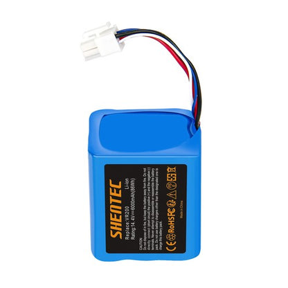 SHENTEC 6000mAh 14.4V Li-ion Akumulator Do Vorwerk Kobold VR200 20884-1 4NCR18650P2-C001A