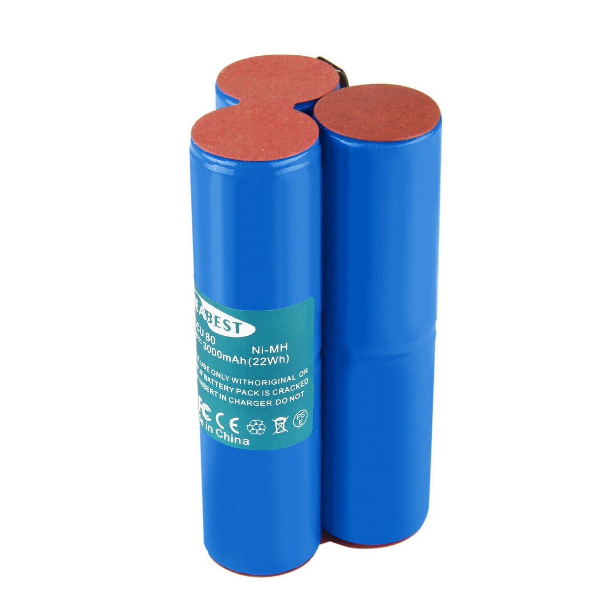 SHENTEC 3000mAh 7.2V Ni-MH akumulator zastępczy do nożyc do żywopłotu Wolf BS80 BS-80 ACCU 80