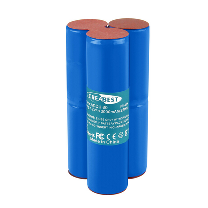 SHENTEC 3000mAh 7.2V Ni-MH akumulator zastępczy do nożyc do żywopłotu Wolf BS80 BS-80 ACCU 80
