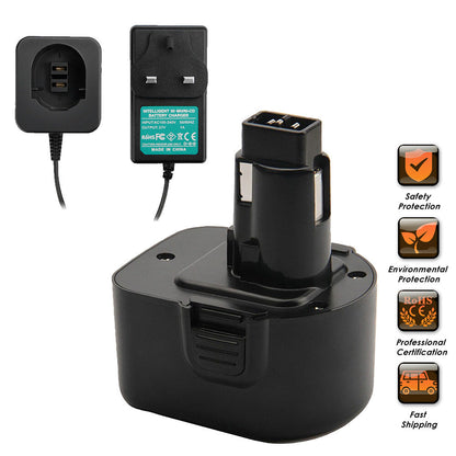 Akumulator SHENTEC Ni-MH 3500 mAh + ładowarka do Dewalt DC9071 DE9074 DE9075 DW9072 DW9071 DE9037