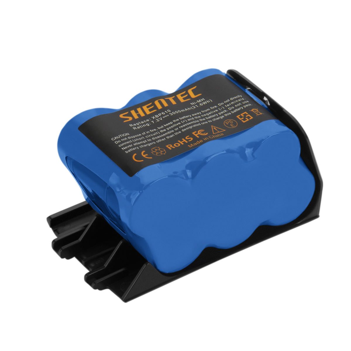 SHENTEC 3000mAh 7.2V Akumulator zamienny Ni-MH do Shark XBP-610 XBP610 EU-36000 UV610DT