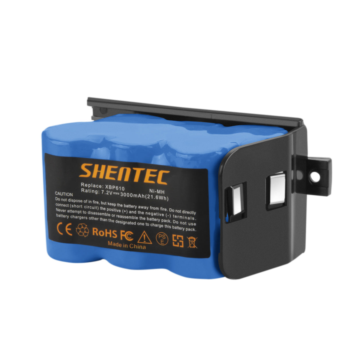 SHENTEC 3000mAh 7.2V Akumulator zamienny Ni-MH do Shark XBP-610 XBP610 EU-36000 UV610DT