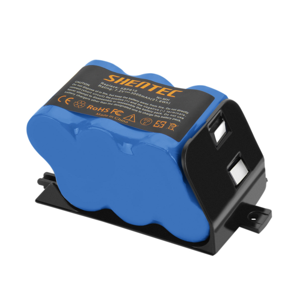 SHENTEC 3000mAh 7.2V Akumulator zamienny Ni-MH do Shark XBP-610 XBP610 EU-36000 UV610DT