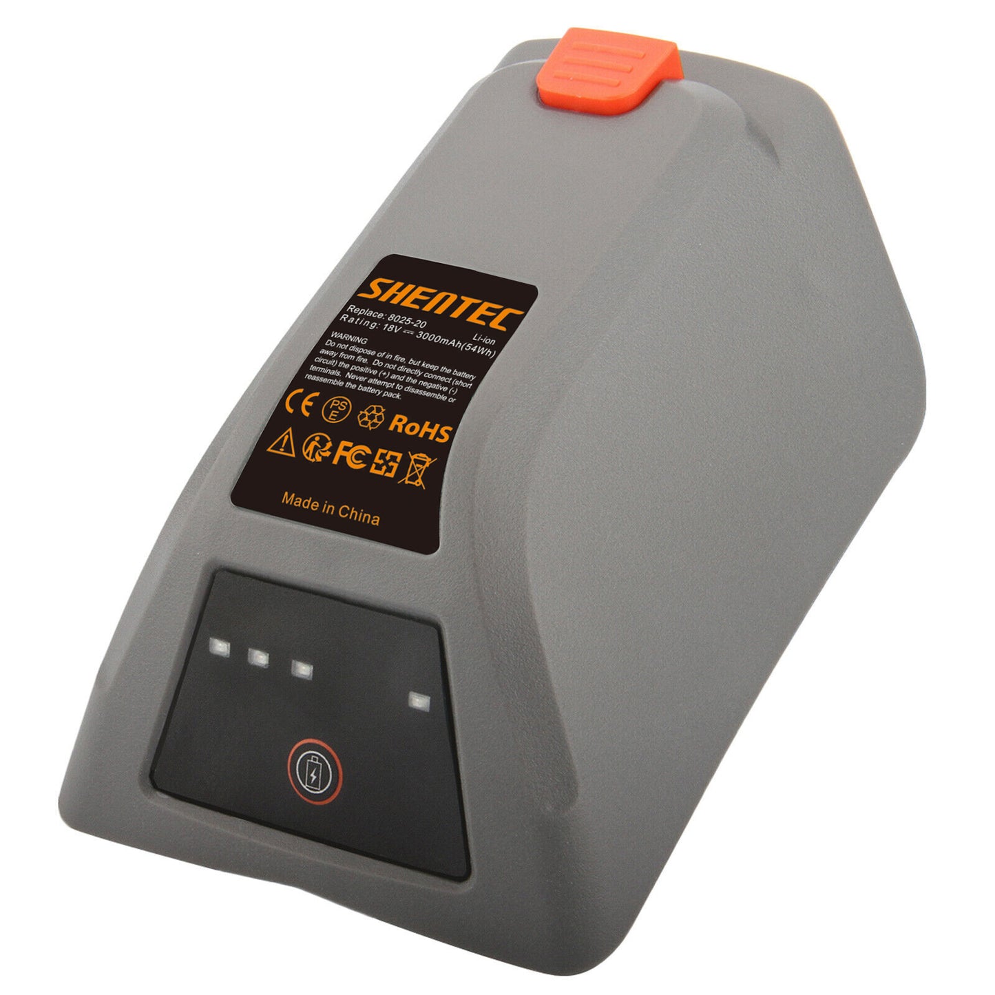 SHENTEC 3000mAh 18V Bateria zamienna do Gardena 008A231 8025-20 Comfort Wand-Schlauchbox 35