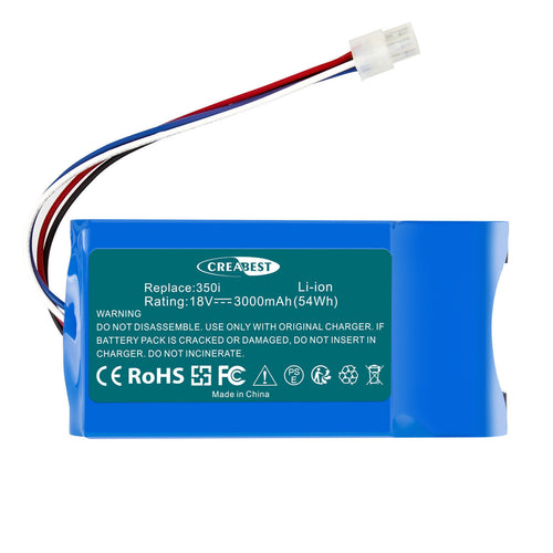 SHENTEC 18V 3Ah akumulator Li-ion pasuje do Yard Force 1920726 AMIRO 400i 400Ri 350 400 350i