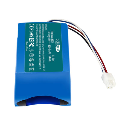 SHENTEC 18V 3Ah akumulator Li-ion pasuje do Yard Force 1920726 AMIRO 400i 400Ri 350 400 350i