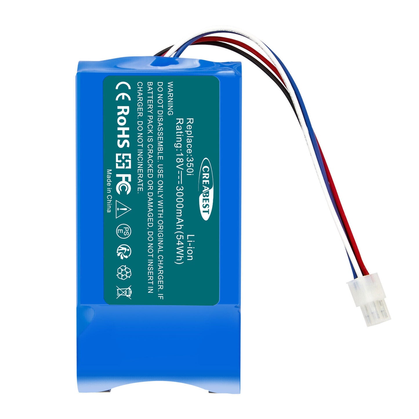 SHENTEC 18V 3Ah akumulator Li-ion pasuje do Yard Force 1920726 AMIRO 400i 400Ri 350 400 350i
